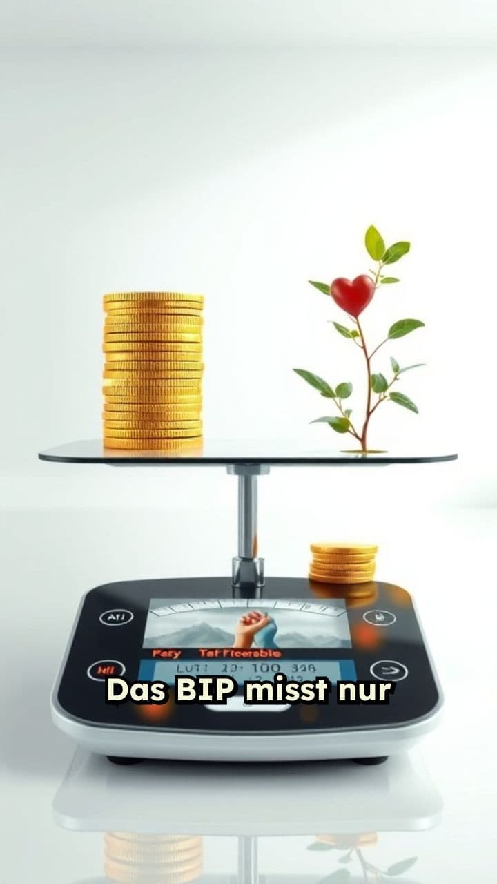 Echtes Wohlbefinden jenseits des BIP