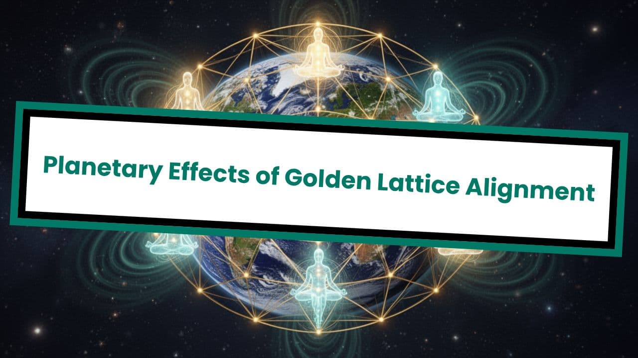 Planetary Effects of Golden Lattice Alignment