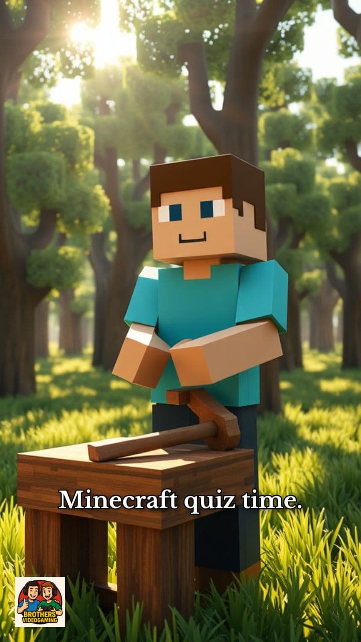 Minecraft Quiz: Basic Facts and Mechanics