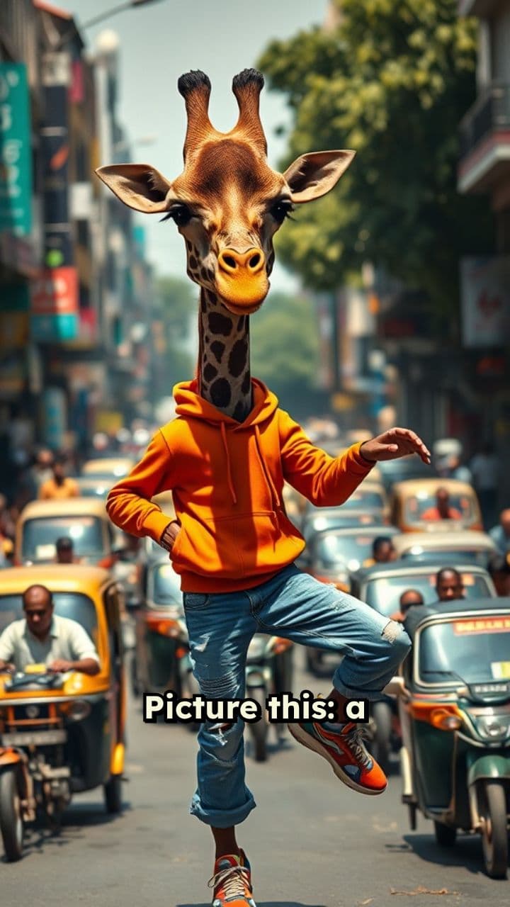 Giraffe Grooves: Snack Time Street Magic