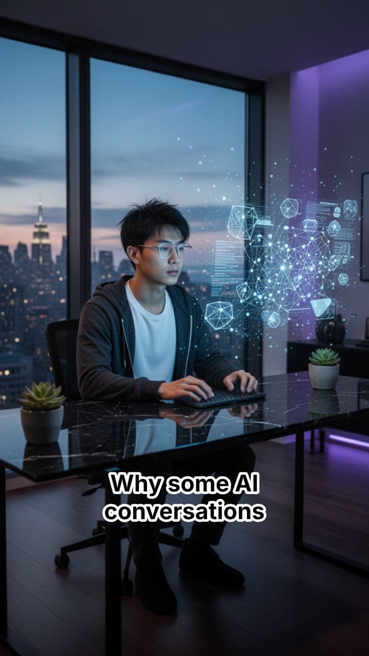 Why AI Conversations Feel Too Smart