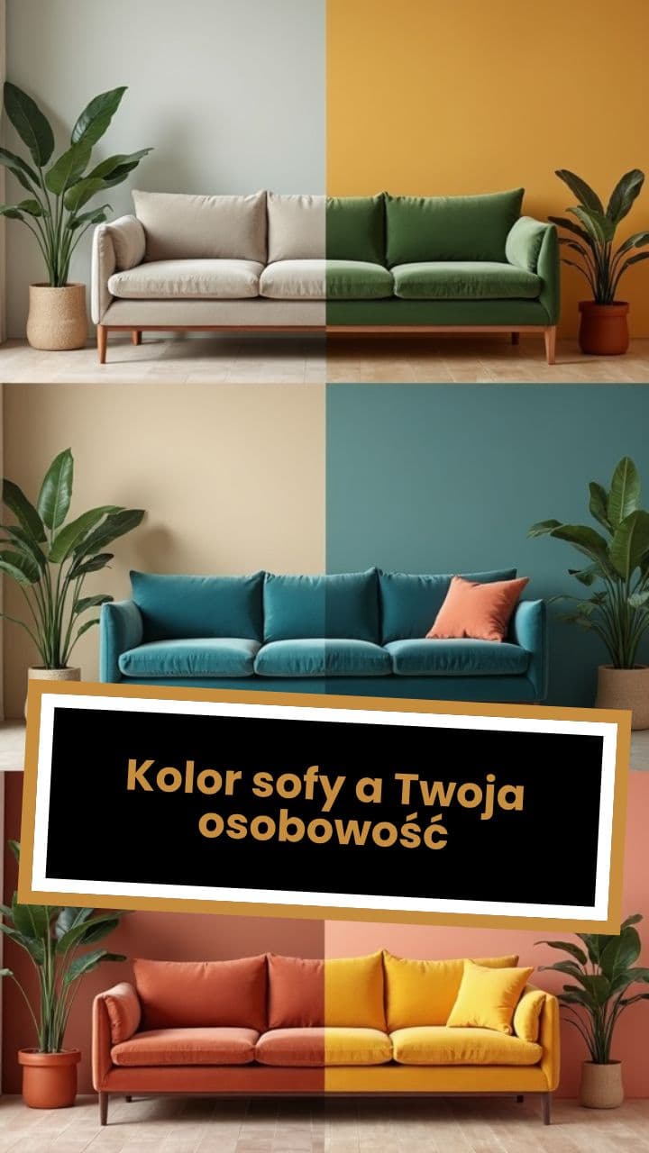 Kolor sofy a Twoja osobowość
