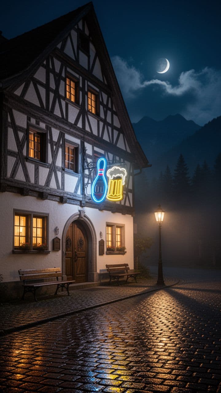 Kegel und Pegel: Alex und Egger