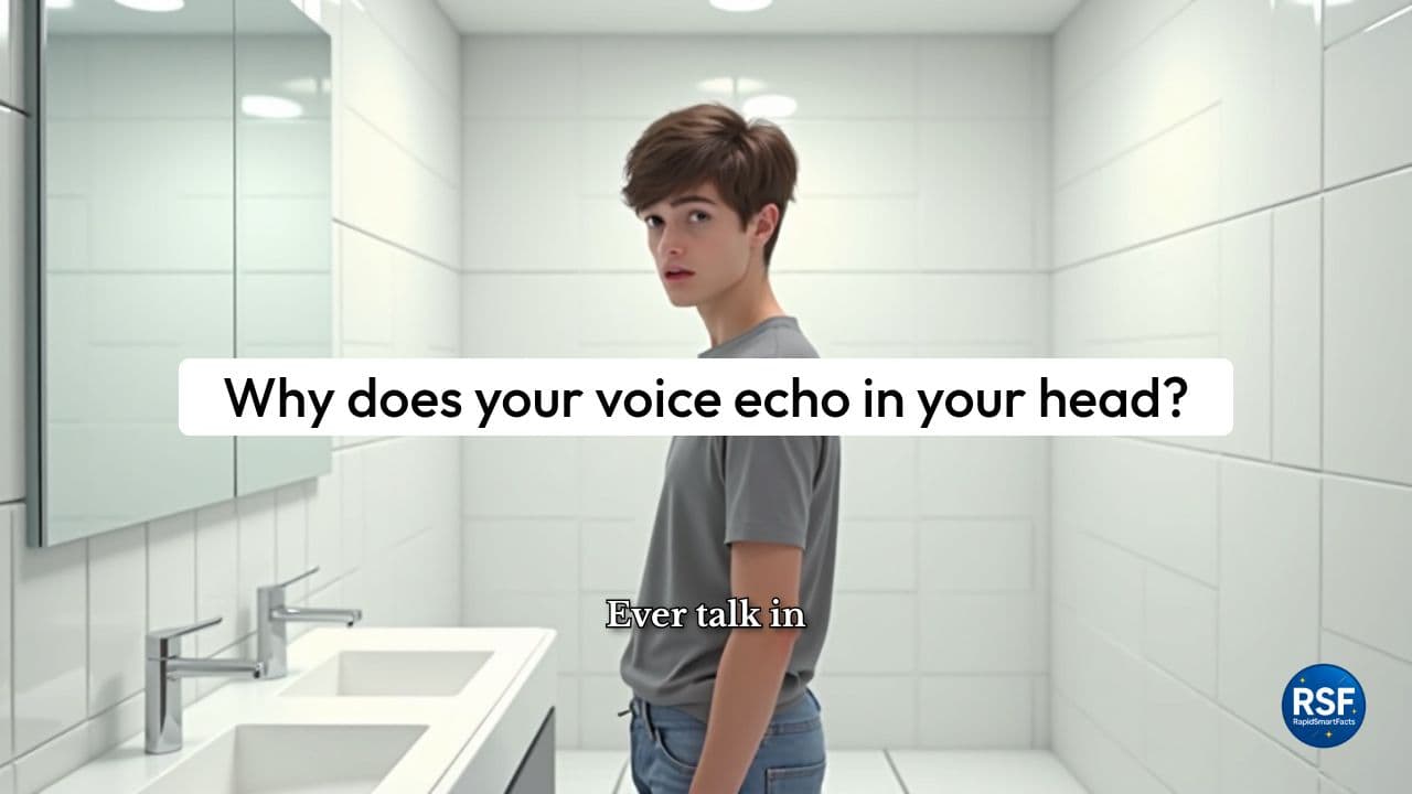 Why Do We Sometimes Hear Our Own Voice Echo Inside Our Head? | RapidSmartFacts