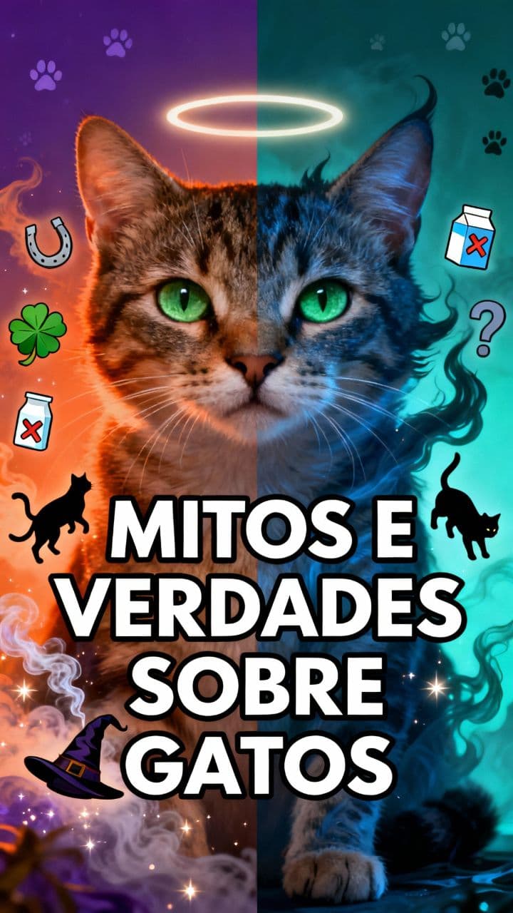Mitos e verdades sobre gatos