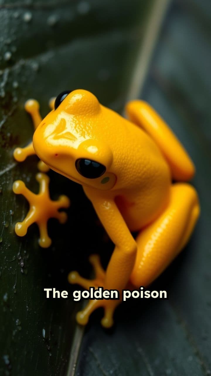 The Deadly Diet of the Golden Poison Frog
