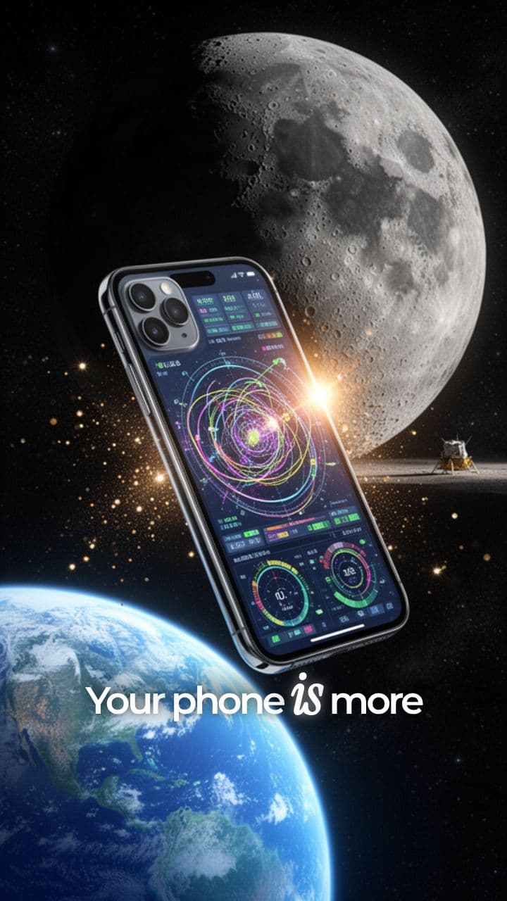 Your Phone vs. Apollo Computer