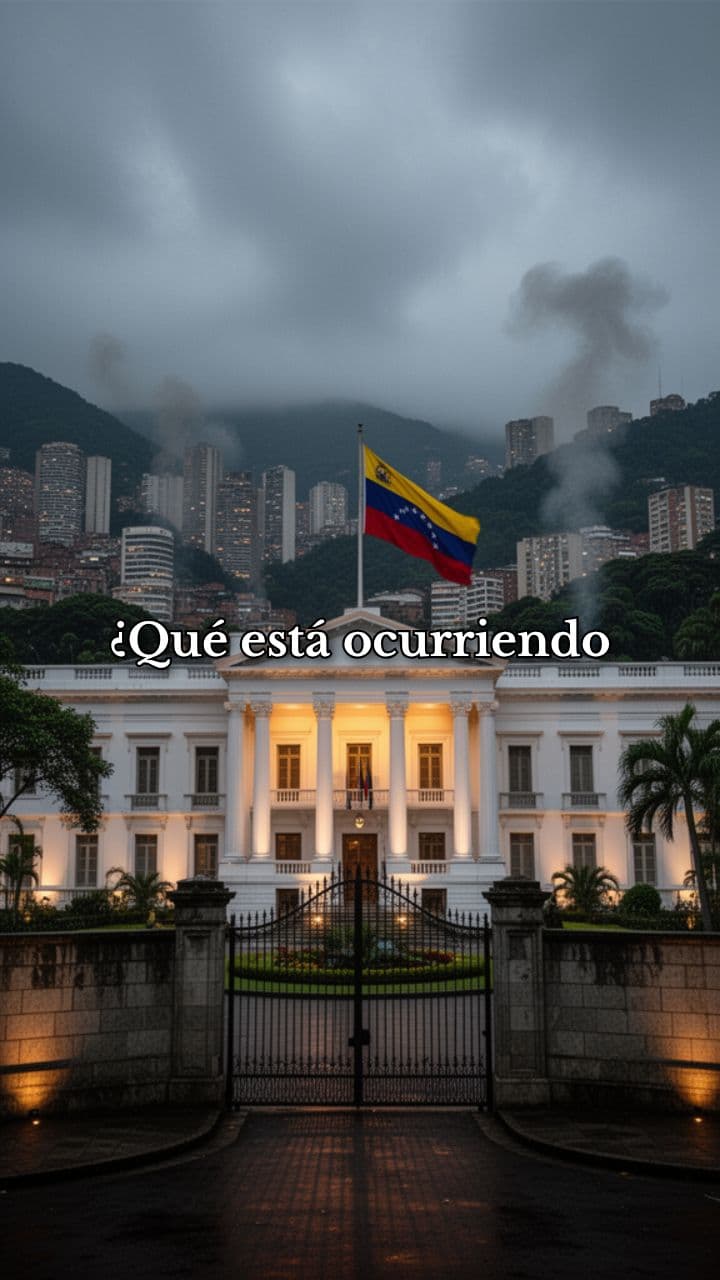 Disparos y explosiones cerca de Miraflores