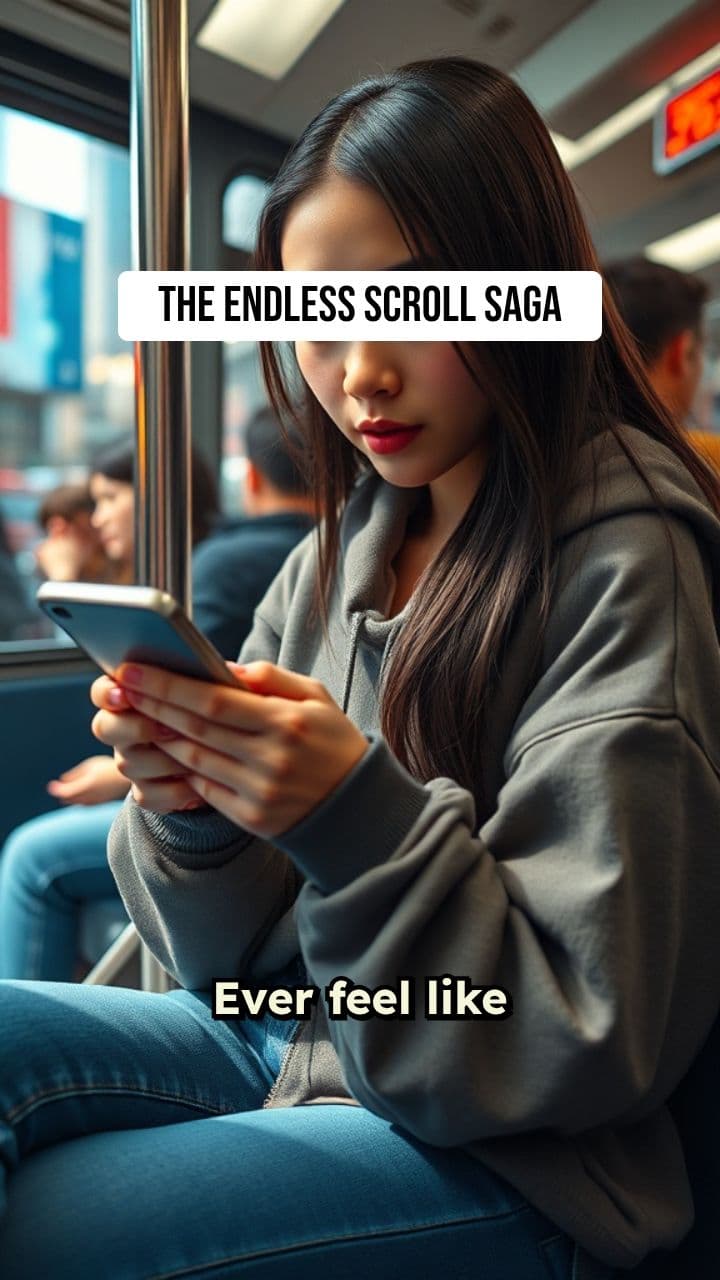 TikTok Addiction: The Endless Scroll Saga