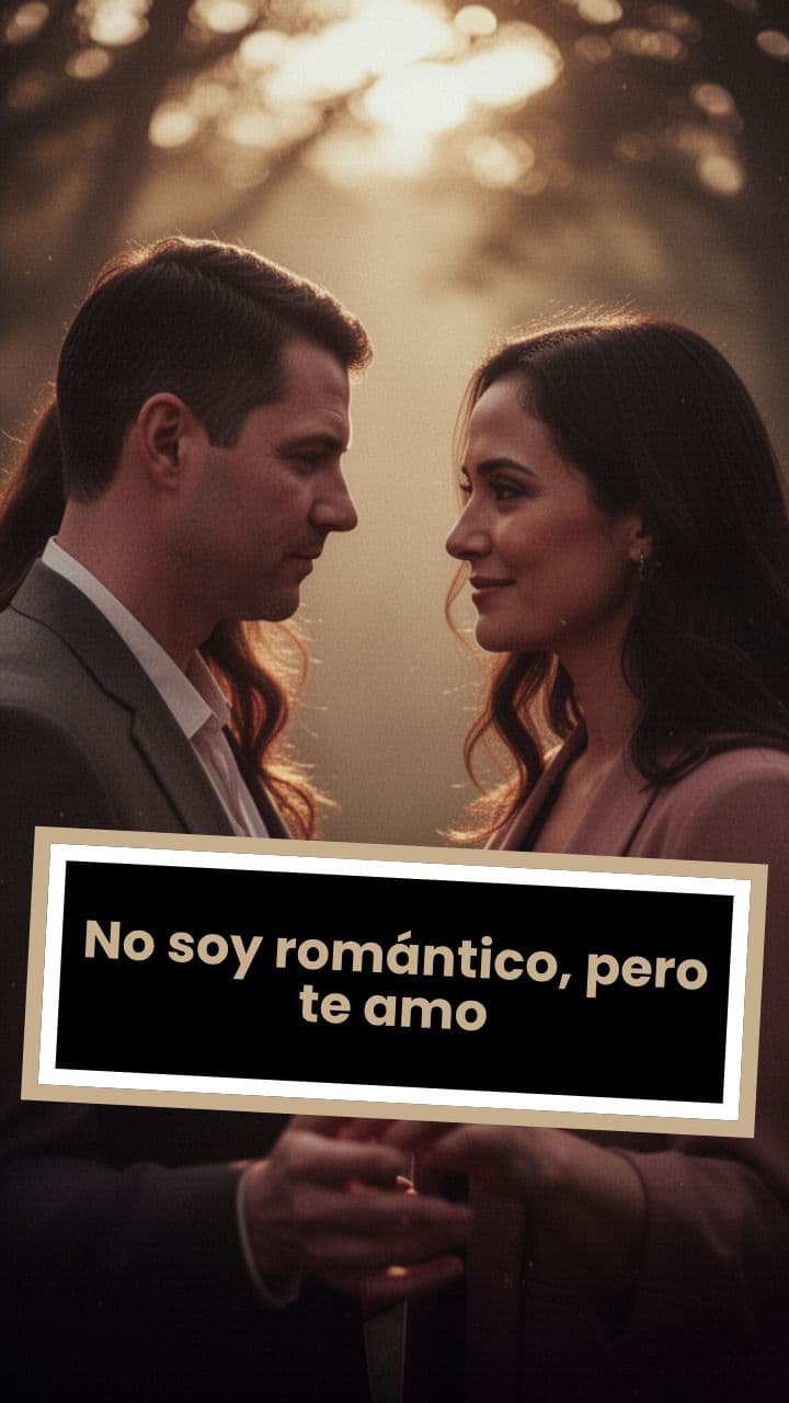 No soy romántico, pero te amo