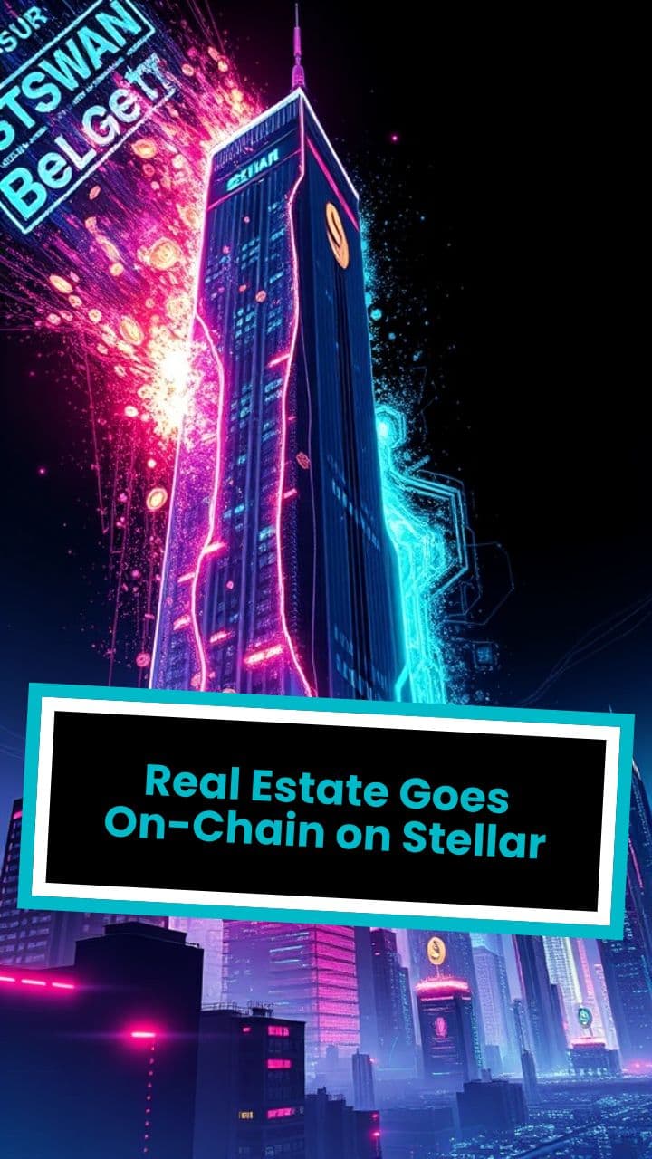 Real Estate Goes On-Chain on Stellar