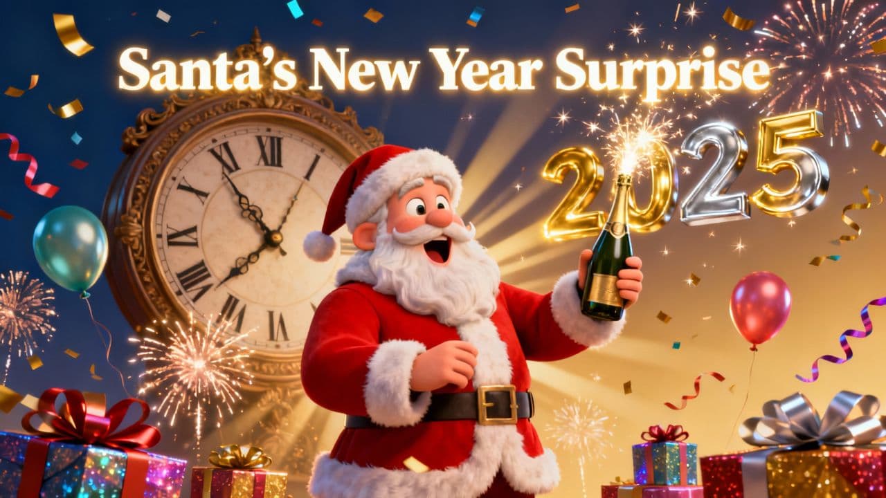 Santa's New Year Surprise