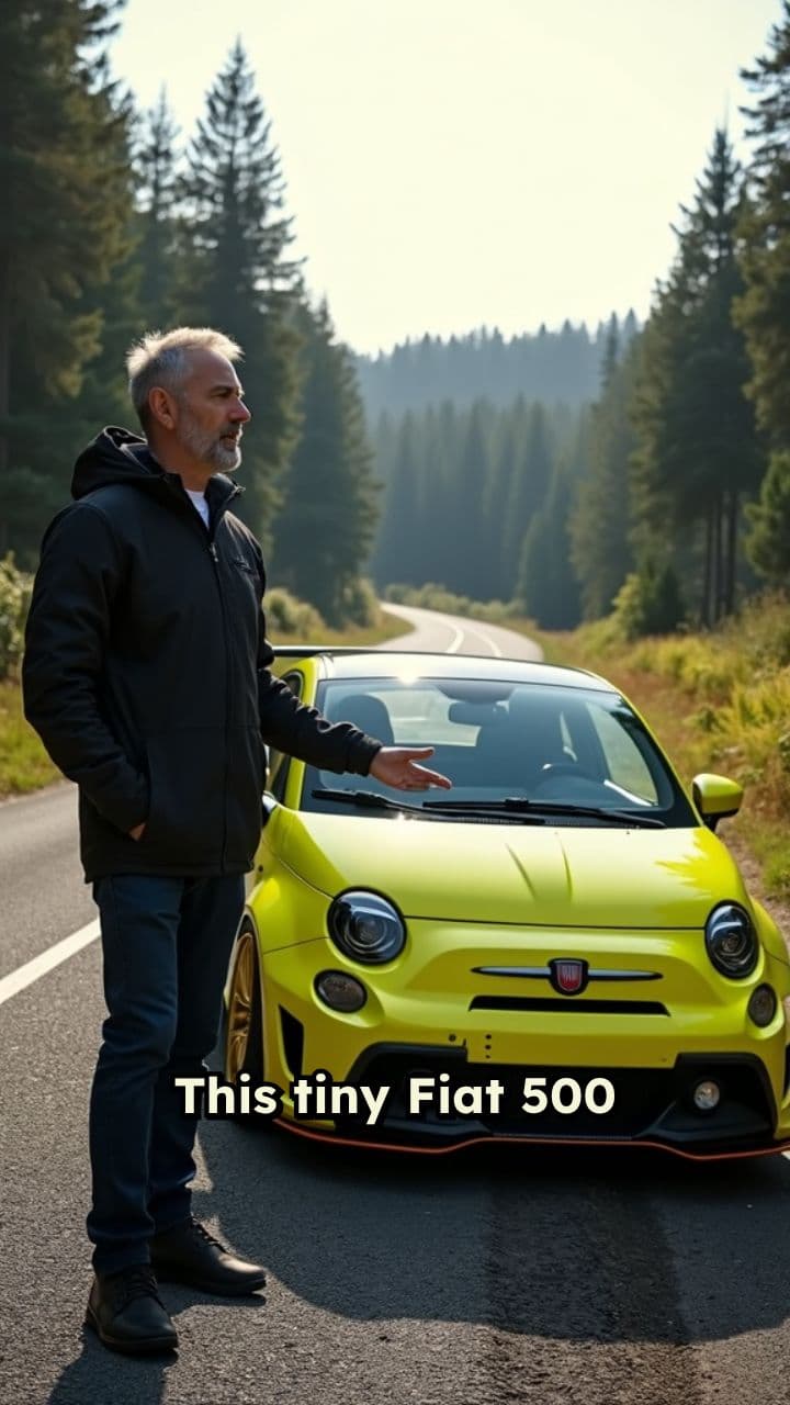 Fiat 500 GTR Sweden Road Trip Chaos