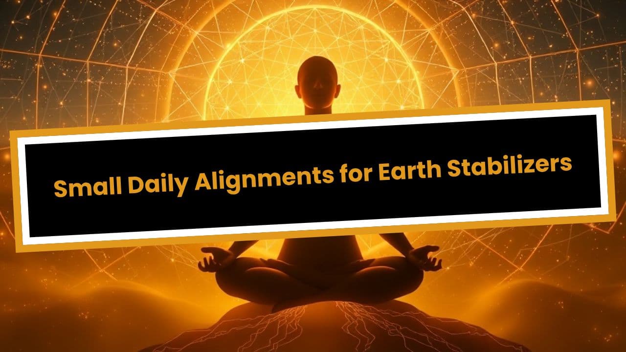 Small Daily Alignments for Earth Stabilizers