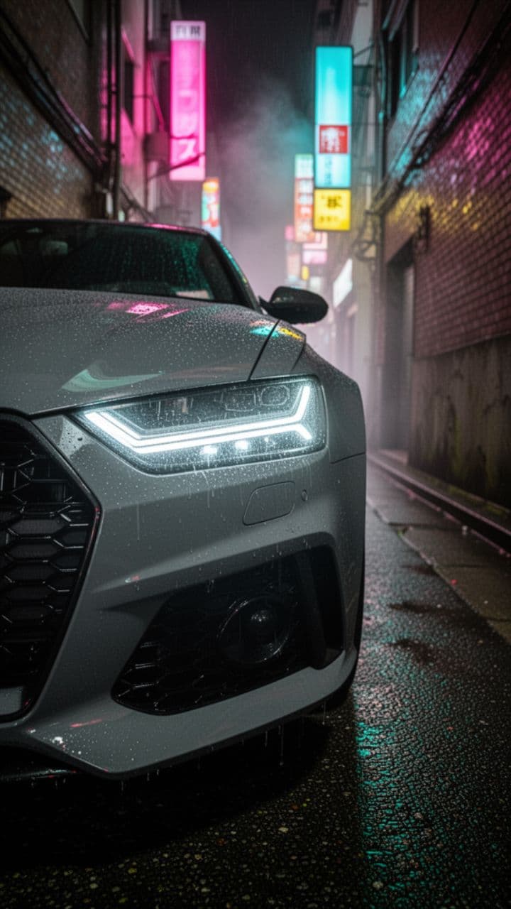 Nardo Grey Audi RS6 Tokyo Drift