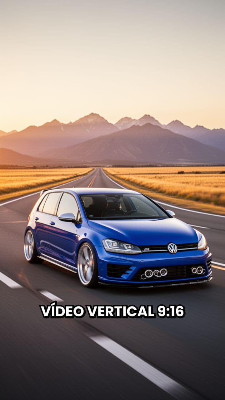 Golf 7R Aceleração Brutal com Turbo
