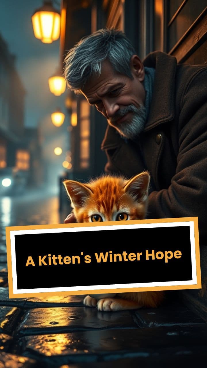 A Kitten's Winter Hope