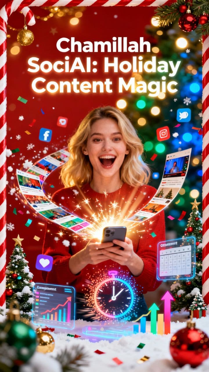 Chamillah SociAI: Holiday Content Magic