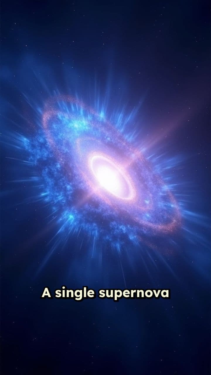 The Cosmic Origins of Life: Supernovas