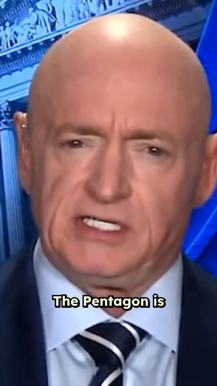 Pentagon Investigates Senator Mark Kelly