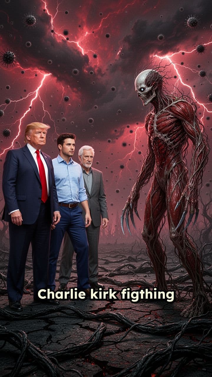 Charlie Kirk Battles Vecna with Trump