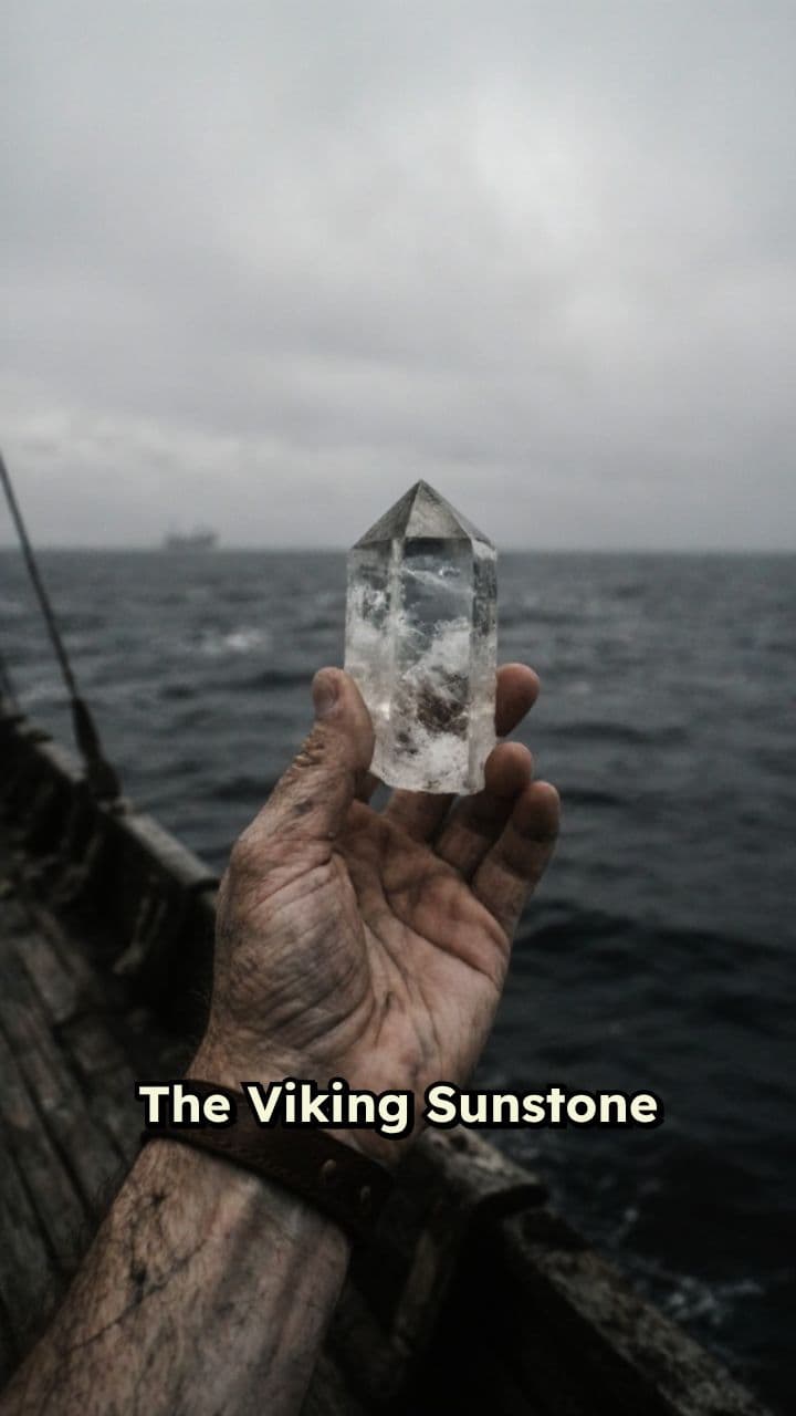 Viking Navigation with Sunstone Crystals