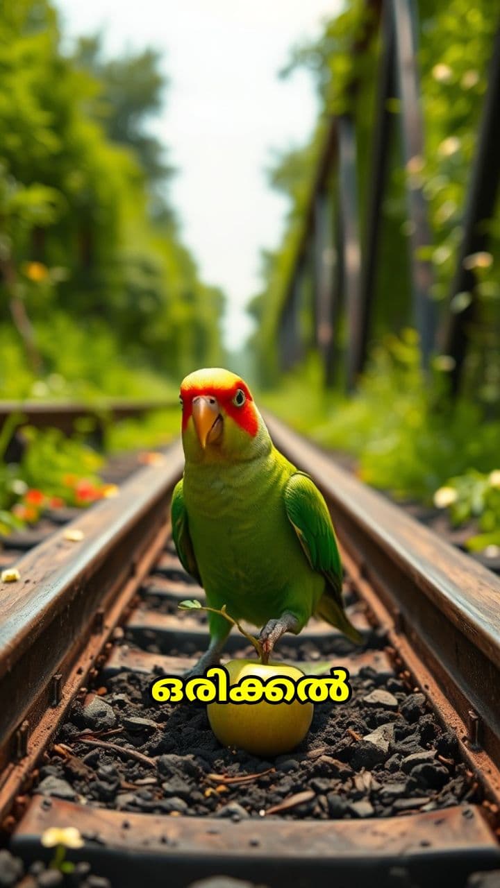 തത്തയും ആപ്പിൾ മരവും