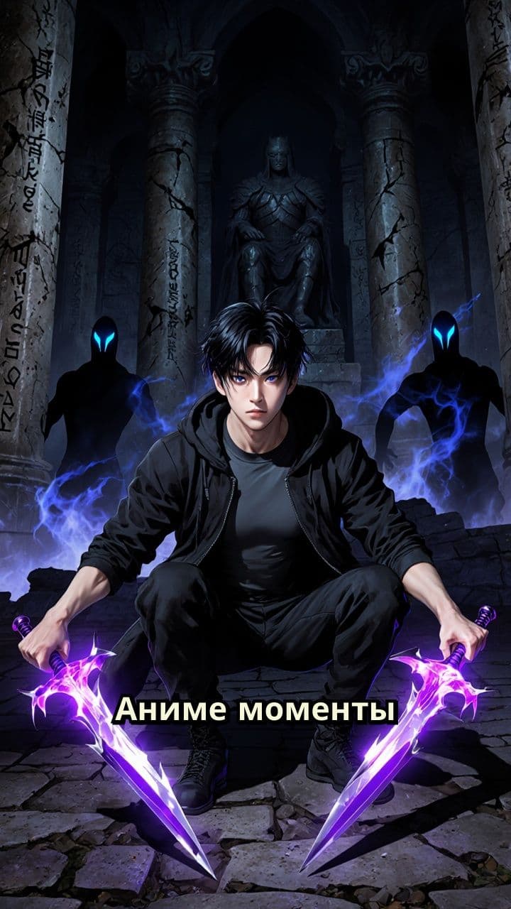 Аниме моменты из Solo Leveling