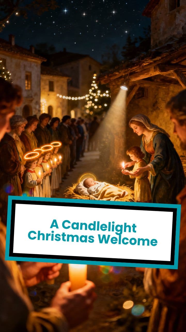 A Candlelight Christmas Welcome
