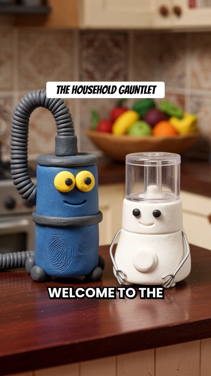The Household Gauntlet: Shop Vac vs Food Processor