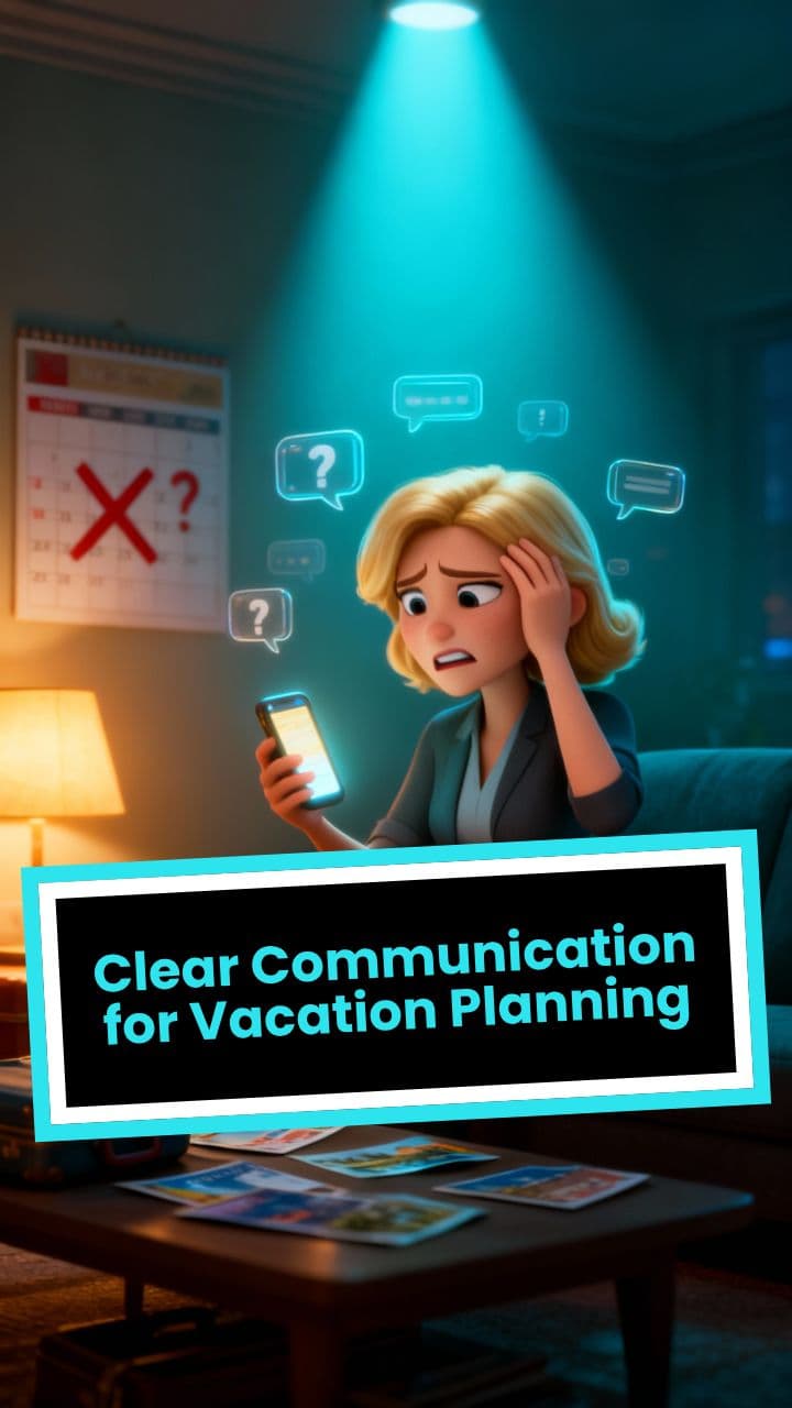 Clear Communication for Vacation Planning