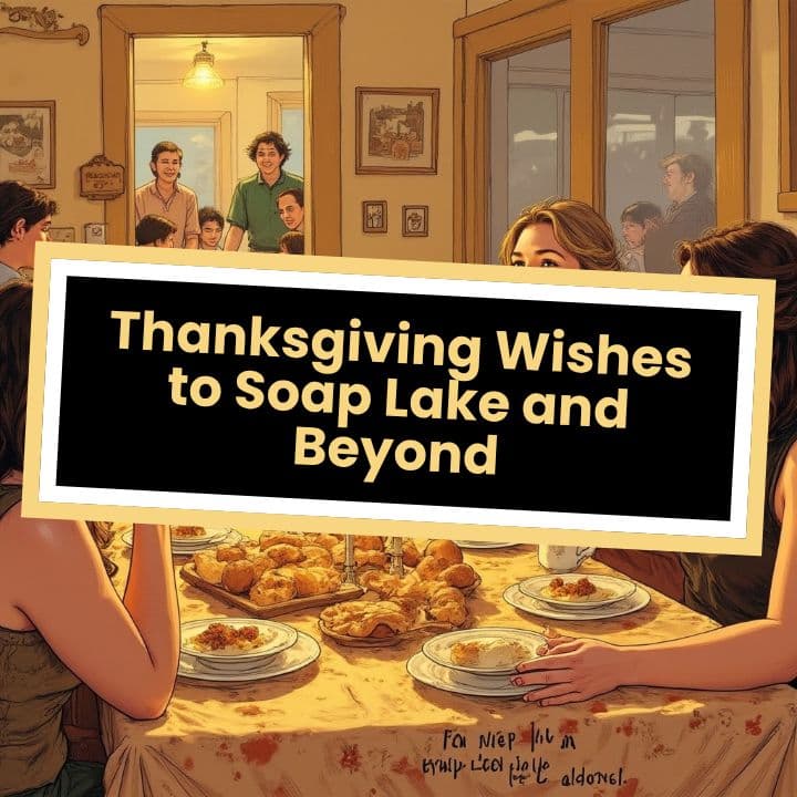 Thanksgiving Wishes to Soap Lake and Beyond