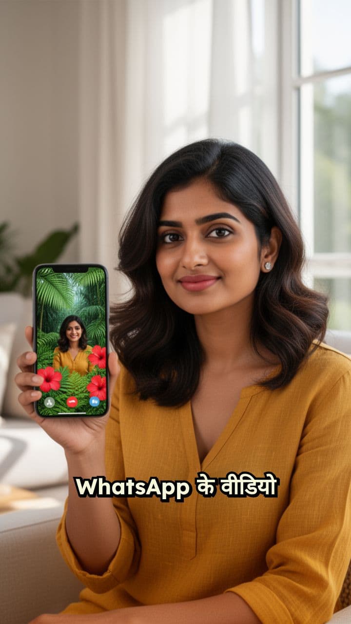WhatsApp Video Calls: AI Backgrounds & Effects