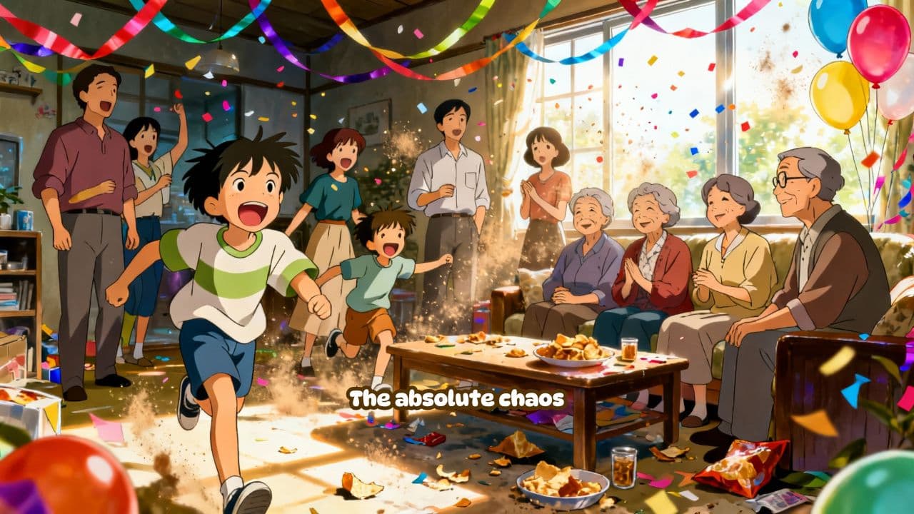 Family Love in Celebration