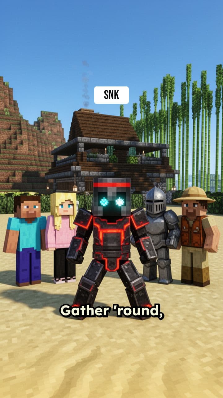 SNK Minecraft Birthday Celebration