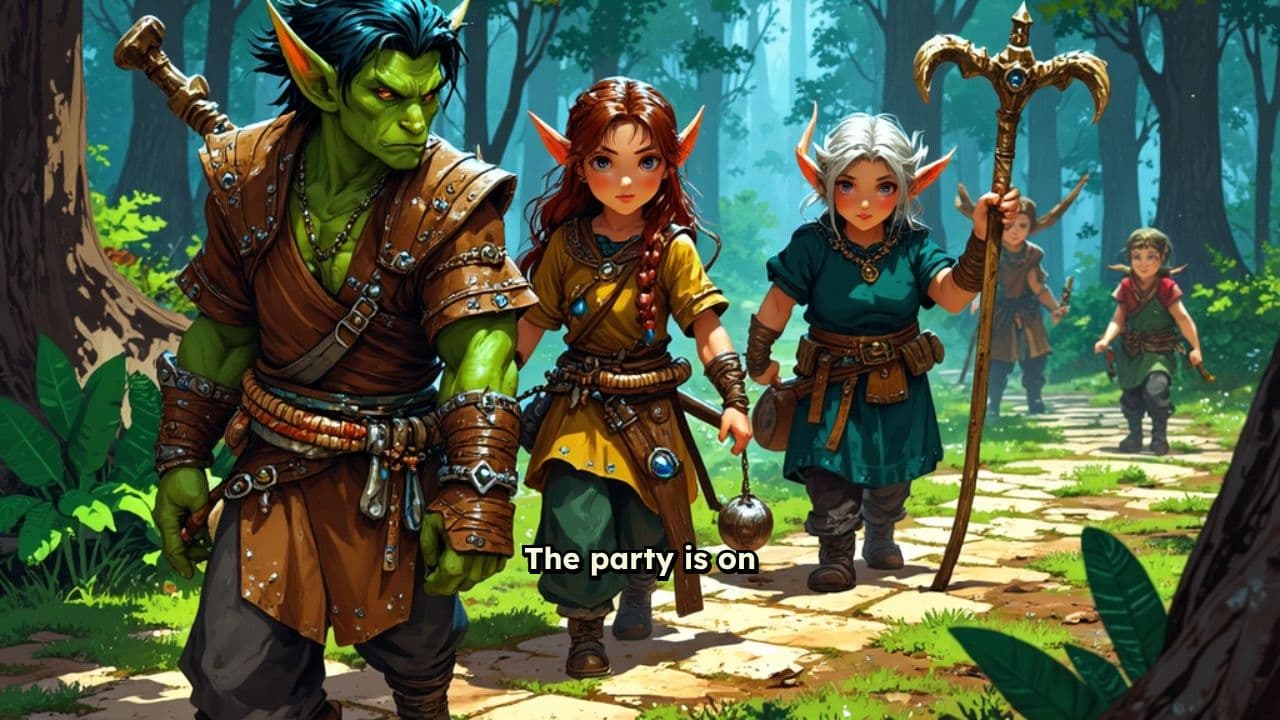 Owlbear Encounter in the Forest