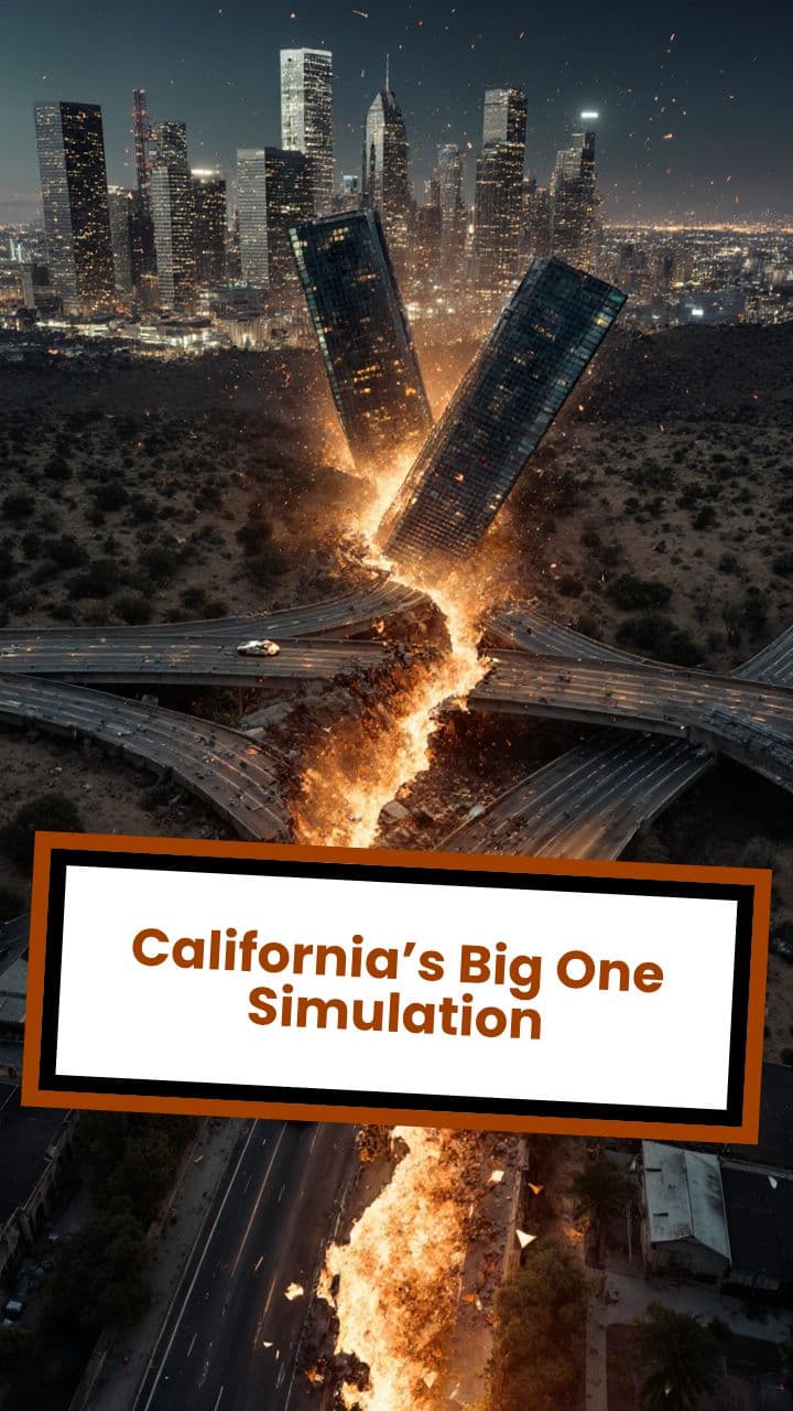 California’s Big One Simulation