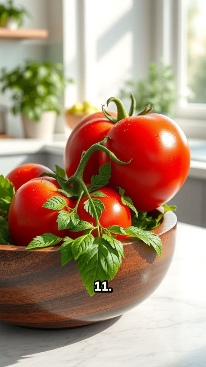 सलाद की रंगीन सजावट