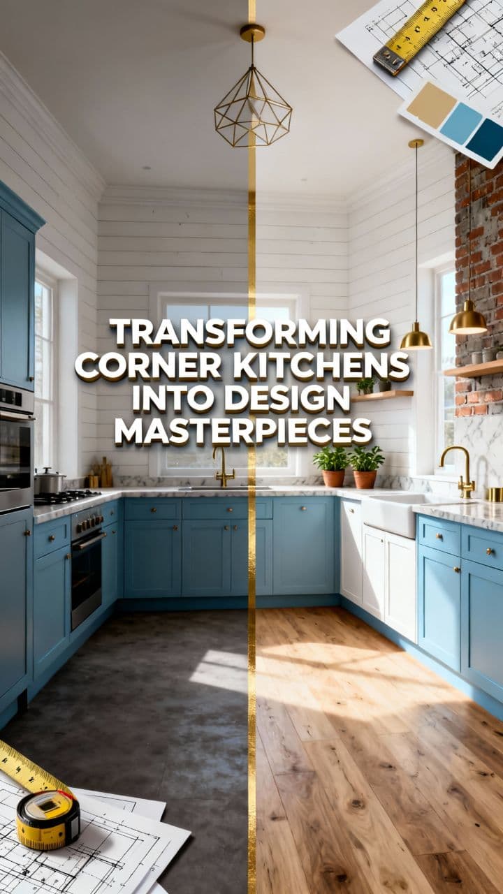 Transforming Corner Kitchens into Design Masterpieces