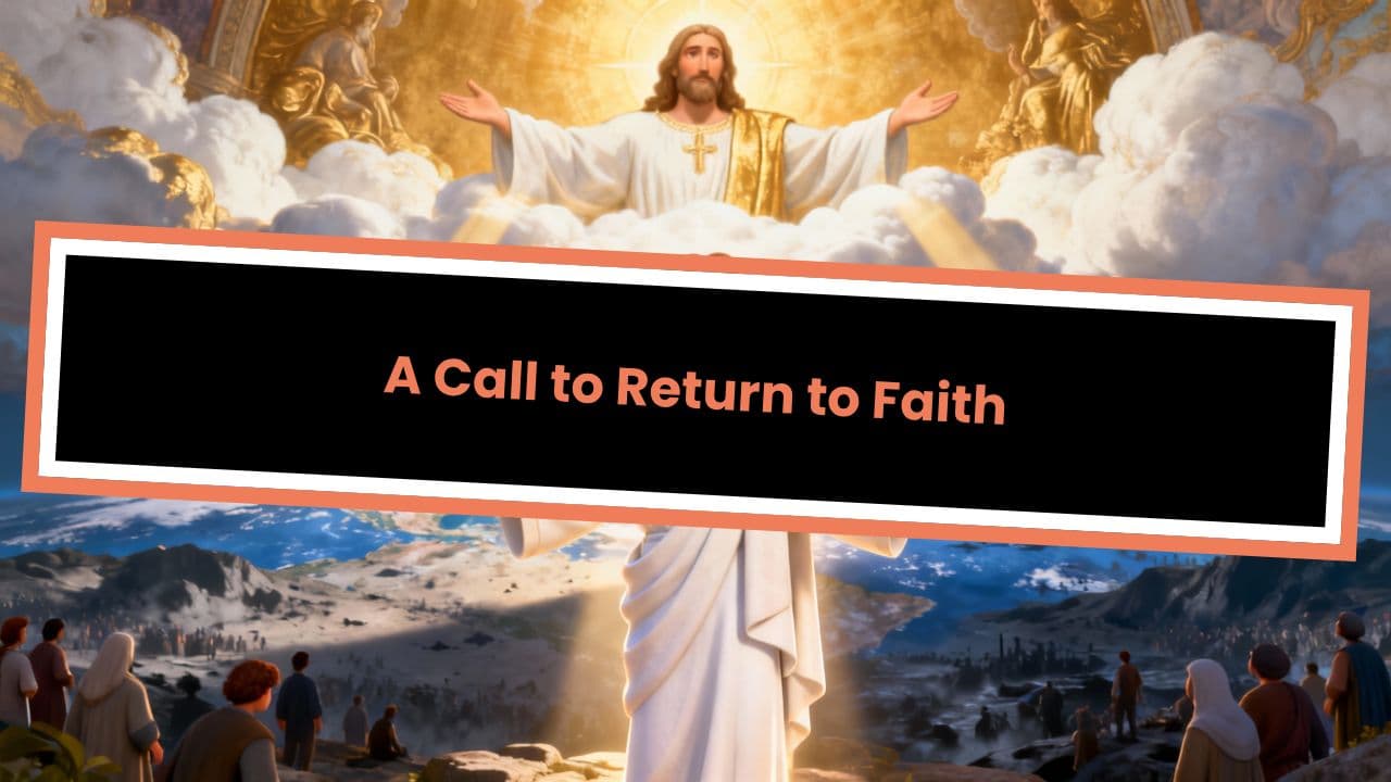 A Call to Return to Faith