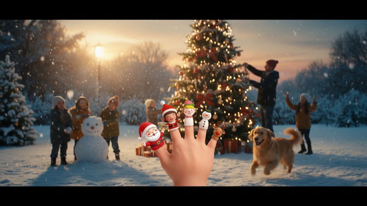 Christmas Finger Play