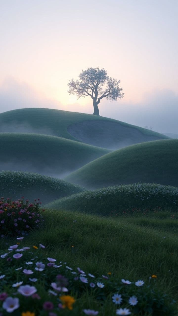 동산에 오실 때