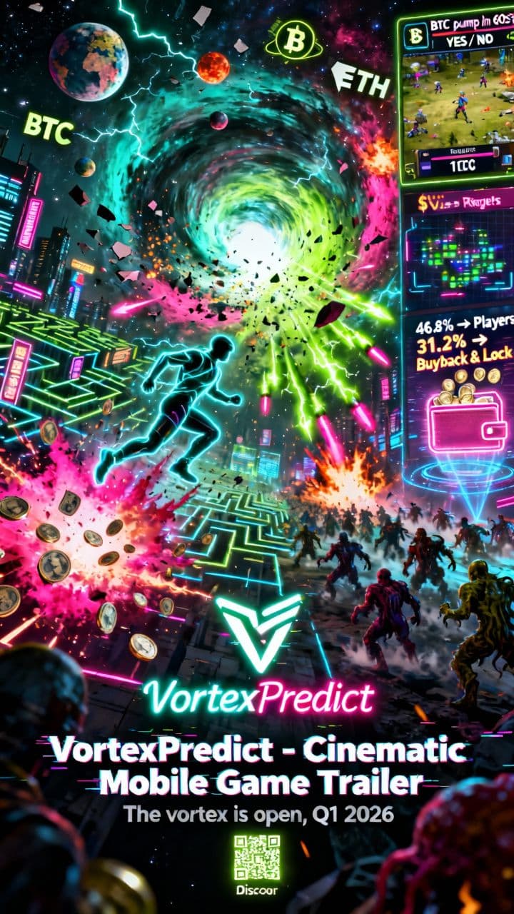 VortexPredict - Cinematic Mobile Game Trailer