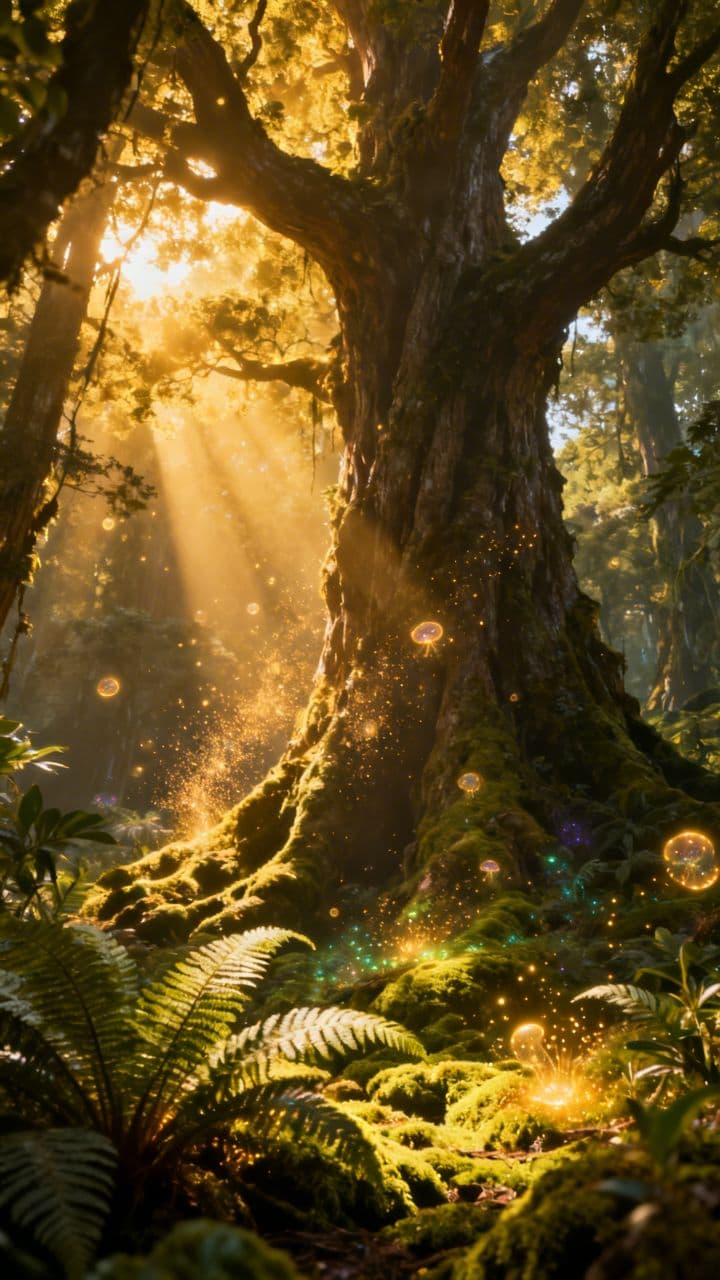 Glittering Enchanted Forest Retreat
