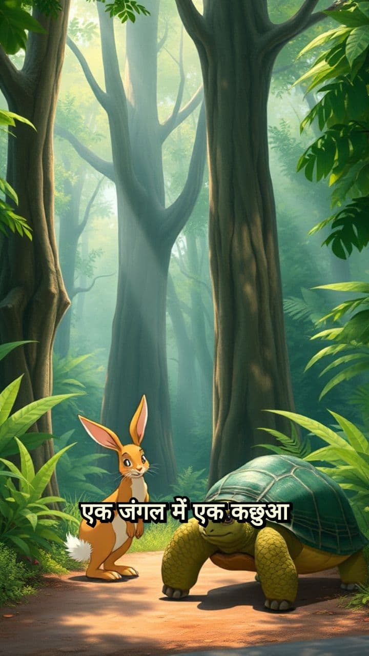 कछुआ और खरगोश की दौड़