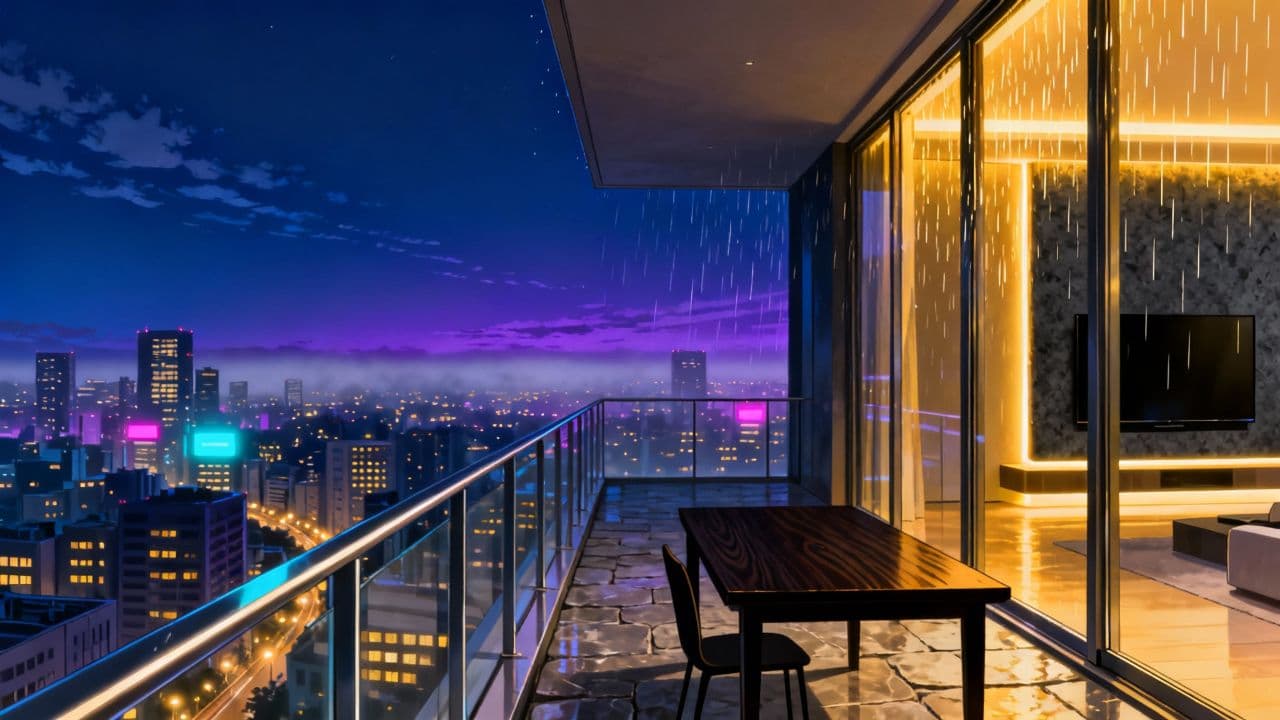 Late Night Penthouse Serenity