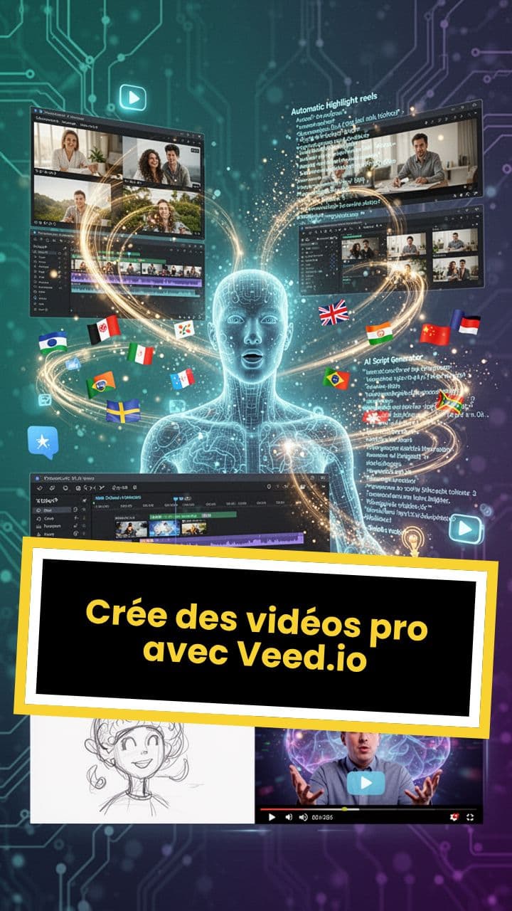 Crée des vidéos pro avec Veed.io