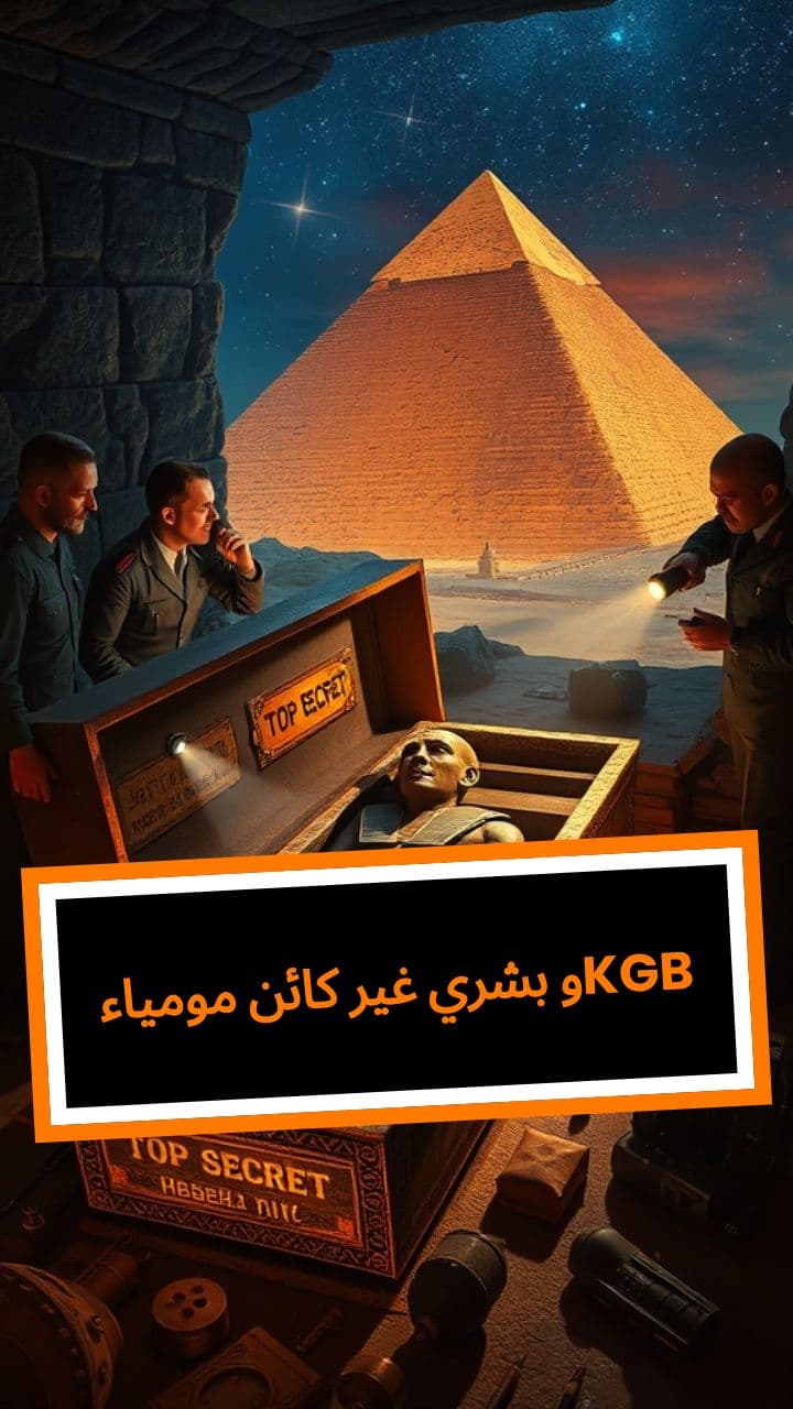 مومياء كائن غير بشري وKGB
