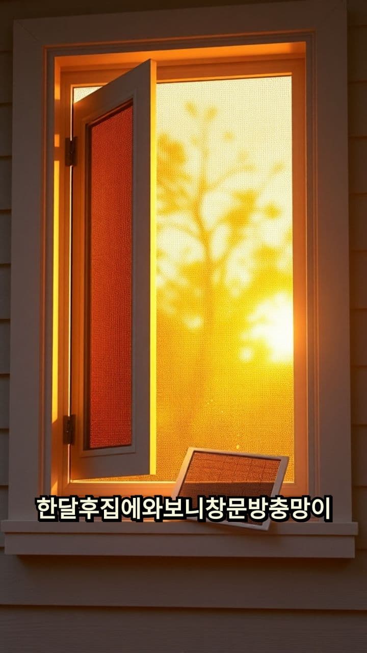 엄마가 창문으로 침입했어요