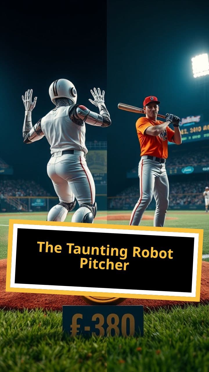 The Taunting Robot Pitcher